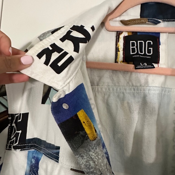 BDG White Jean Jacket - Picture 6 of 10